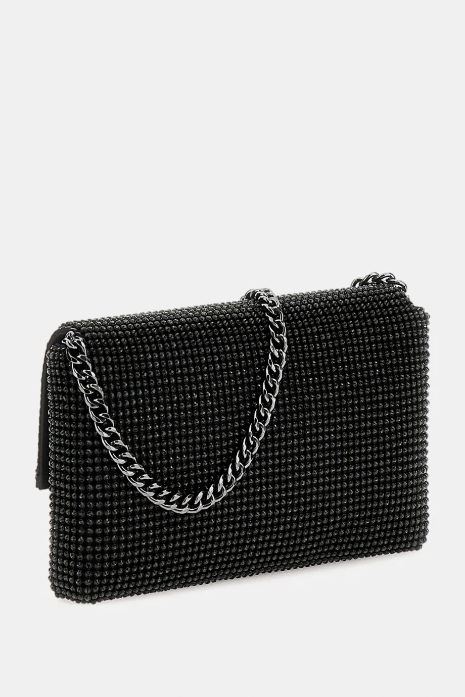 Guess Zalina Kadın Siyah Clutch Çanta HWRB9350700-BLA