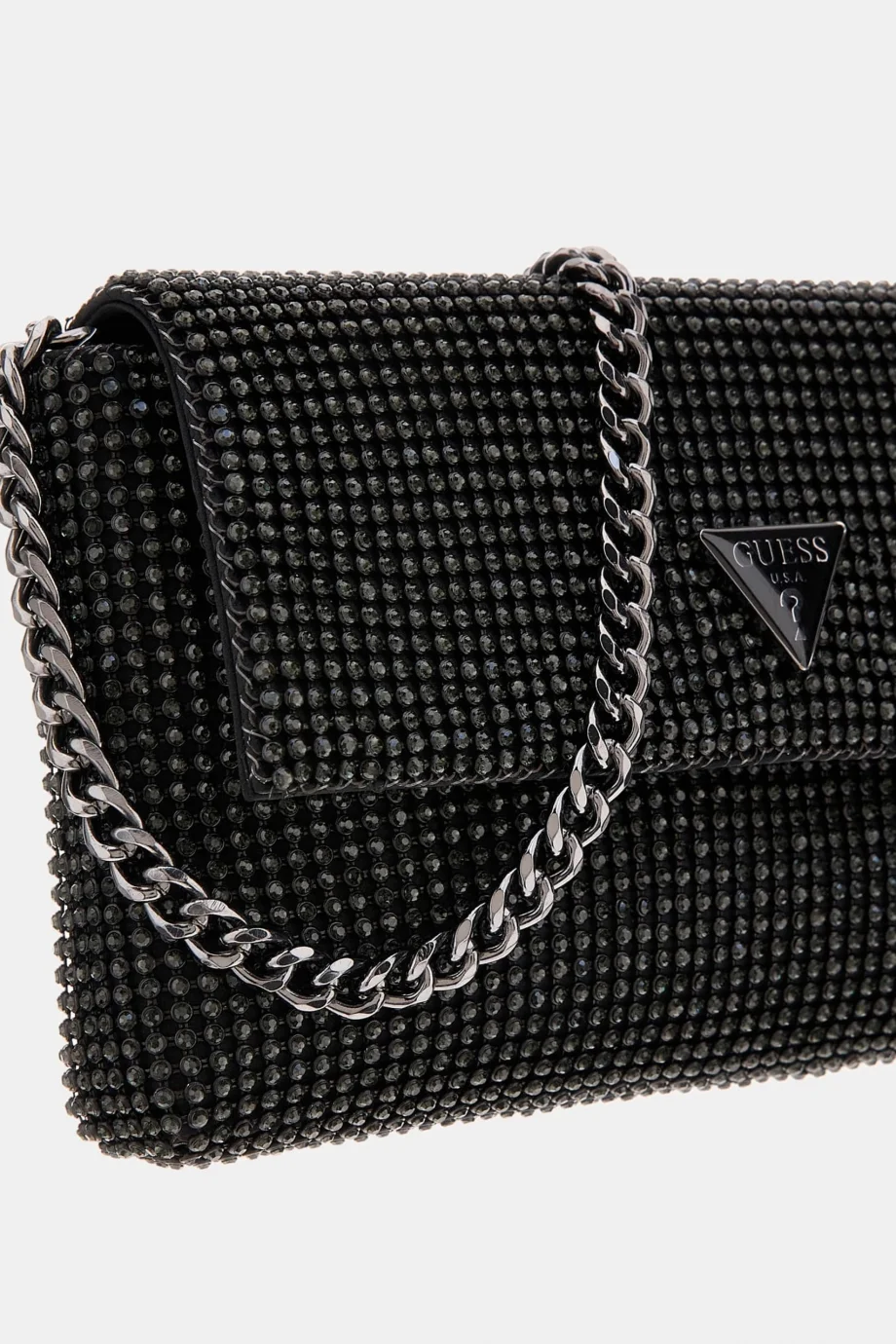 Guess Zalina Kadın Siyah Clutch Çanta HWRB9350700-BLA