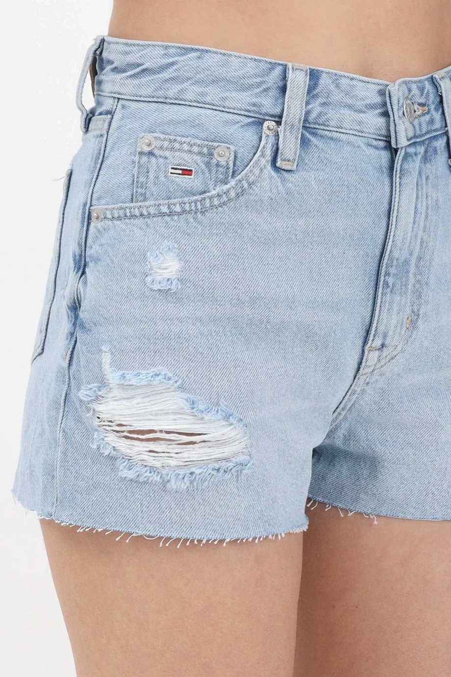 Tommy Hilfiger HOT PANT BI6019 Kadın  Şort DW0DW200951AB