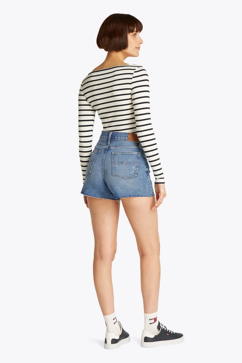 Tommy Hilfiger HOT PANT BI8036 Kadın  Şort DW0DW205751AB