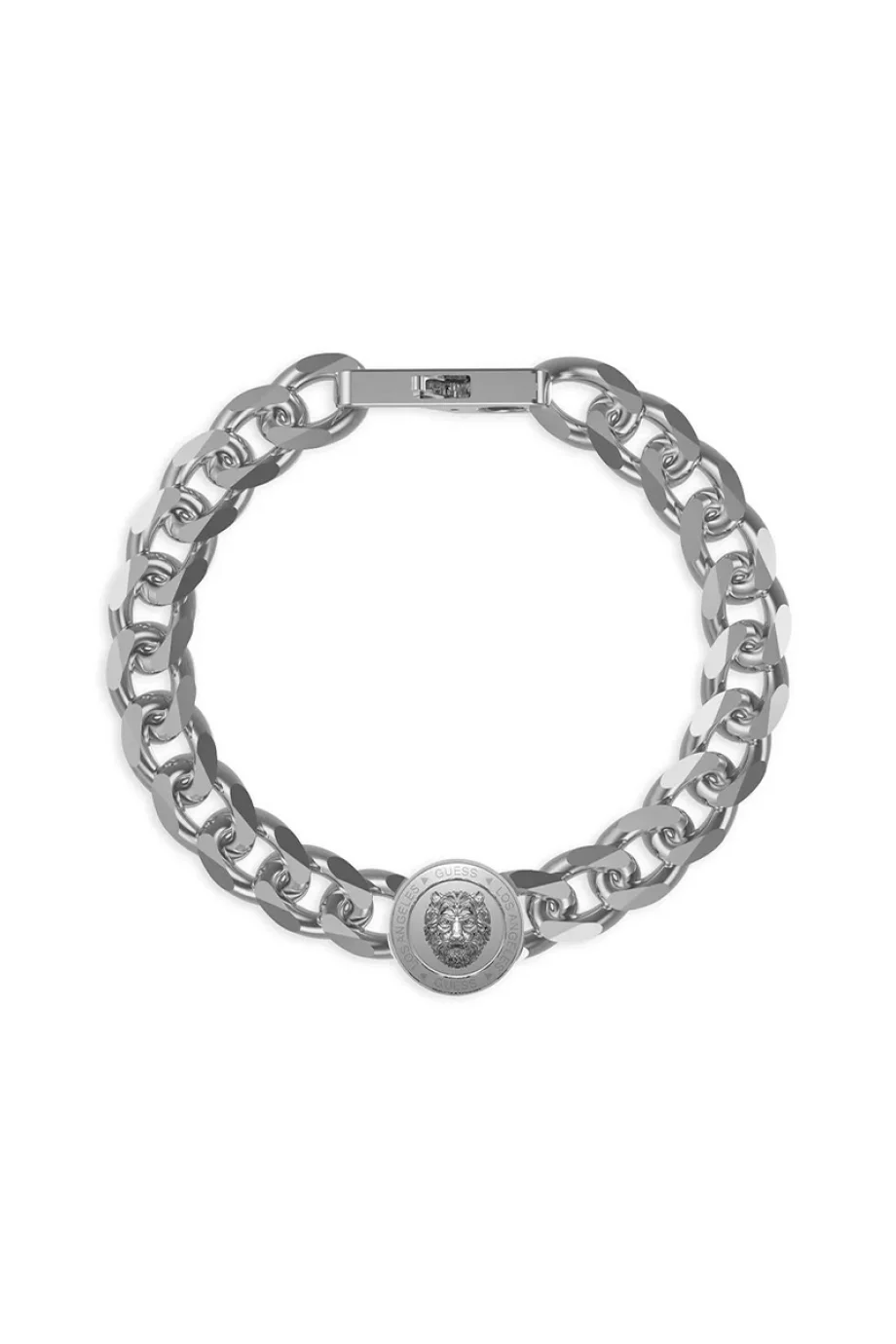 Guess Erkek Metalik Gri Bileklik JGUJUMB01309JWSTS