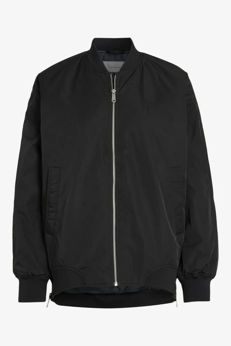 Calvin Klein LONG BOMBER Kadın Siyah Ceket J20J224702-BEH