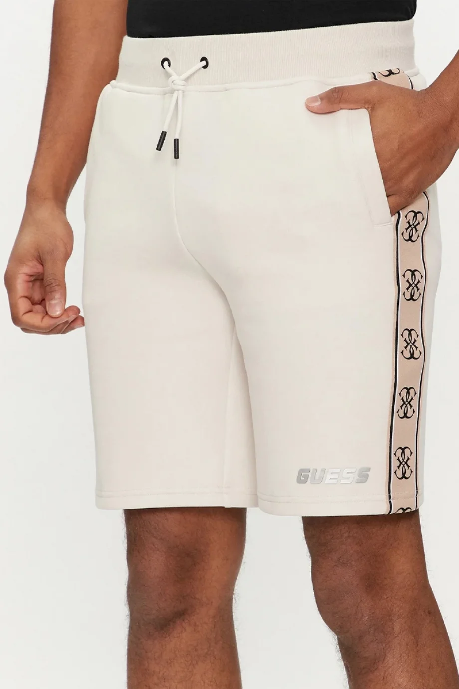 Guess MICKEY SHORT Erkek Beyaz Şort Z4RD04KB3P2-G9L9