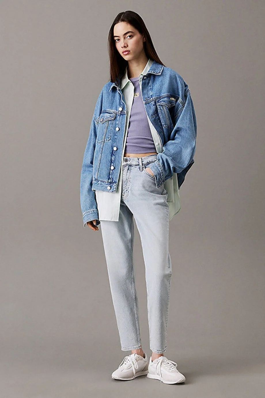 Calvin Klein MOM JEAN Kadın  Jeans J20J225139-1AA