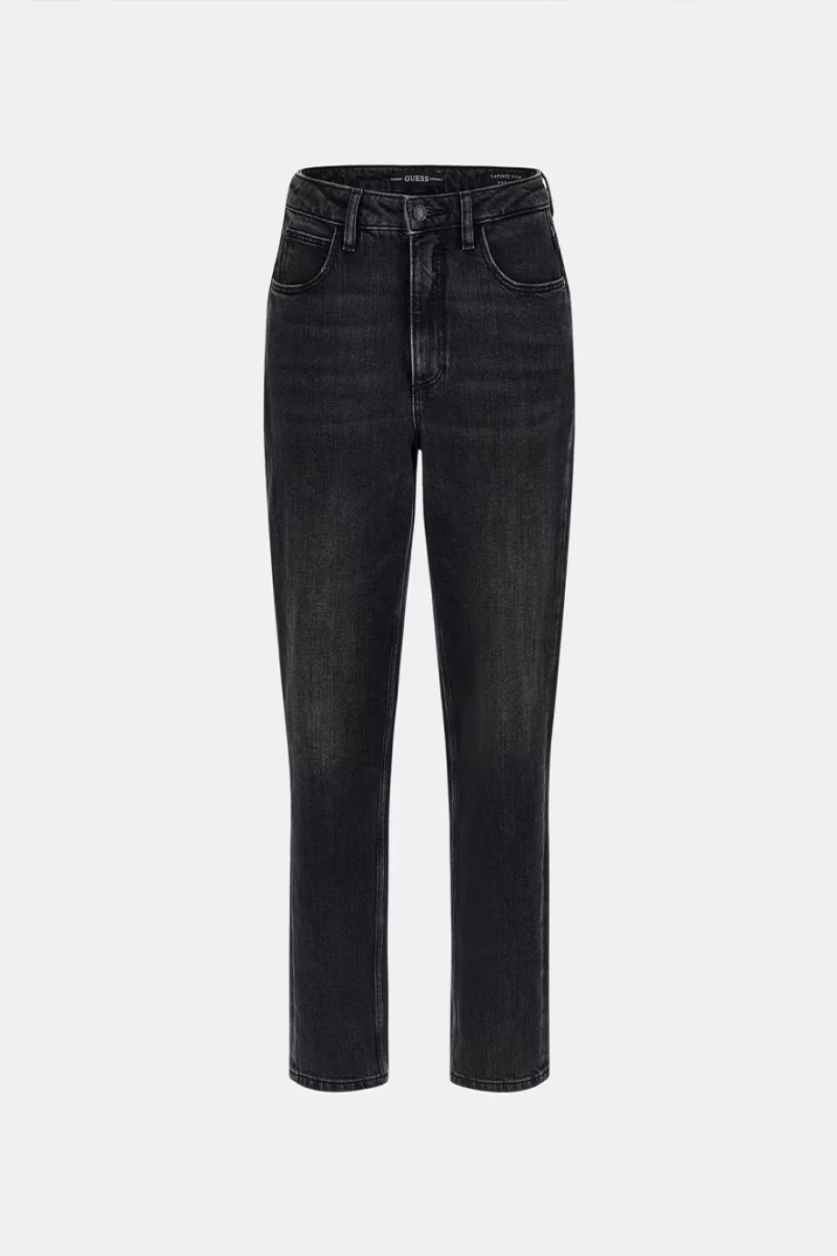 Guess Mom Kadın Siyah Relaxed Fit Jean W2YA21D4QD1-AUBK