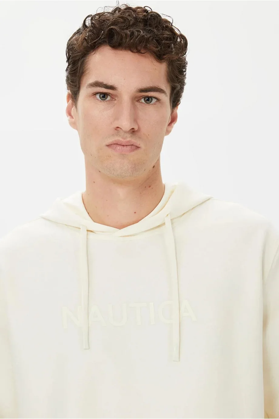 Nautica SSHIRT Erkek Beyaz Sweatshirt K37226T.1MA