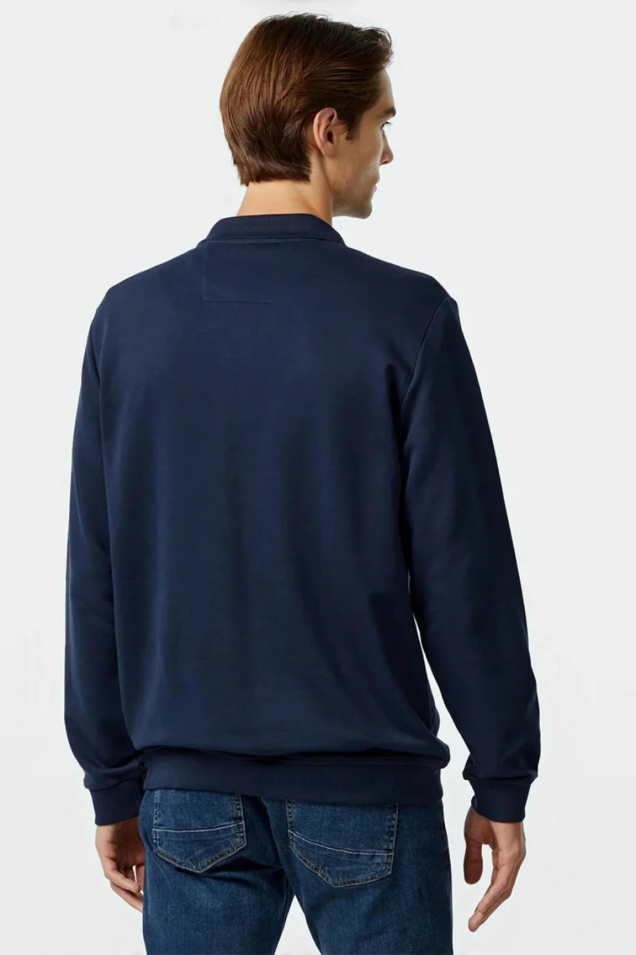 Nautica POLO Erkek Lacivert Sweatshirt K47309T.4NV