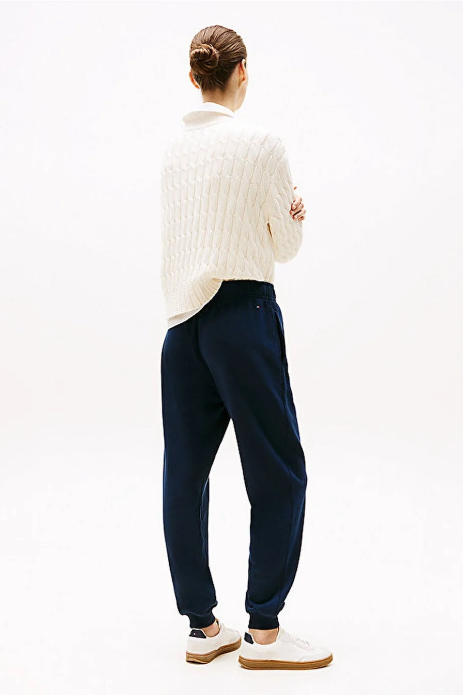 Tommy Hilfiger REG SCRIPT SWEATPANT Kadın  Eşofman Altı WW0WW45576C1G