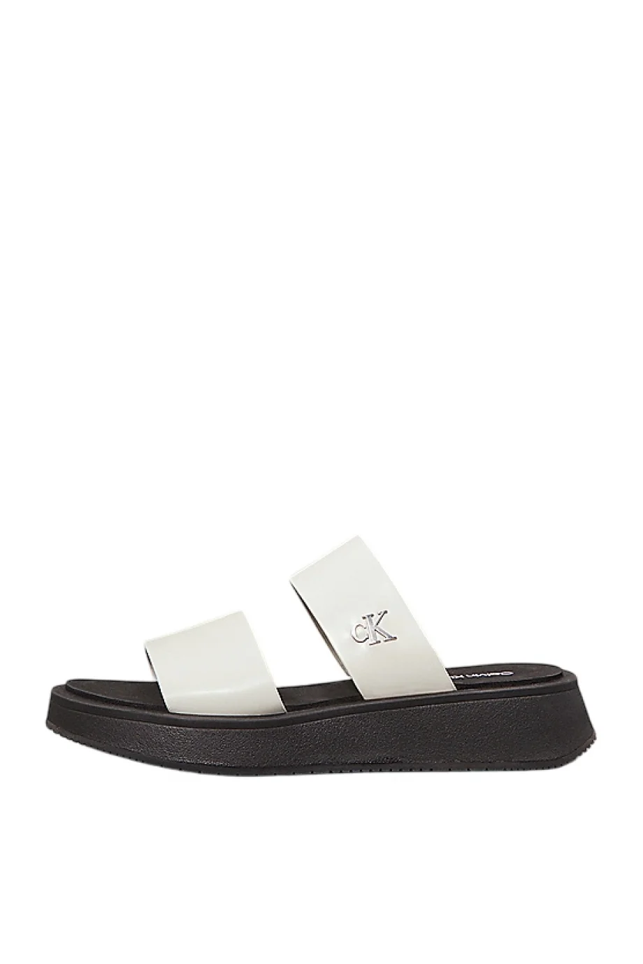 Calvin Klein SANDAL SLIDE DOUBLE STRAP Kadın  Terlik YW0YW01694-CJH