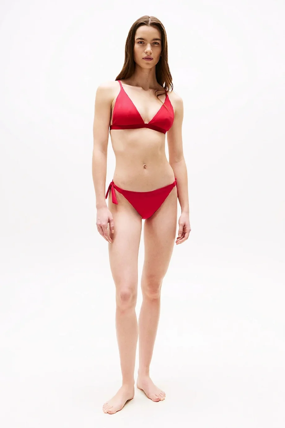 Tommy Hilfiger SIDE TIE BIKINI Kadın Kırmızı Bikini Altı UW0UW05825TLI