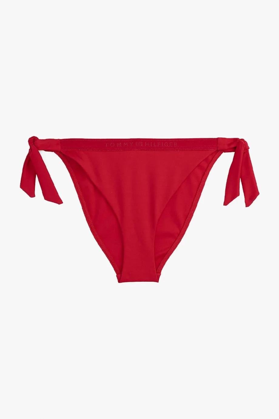 Tommy Hilfiger SIDE TIE BIKINI Kadın Kırmızı Bikini Altı UW0UW05825TLI