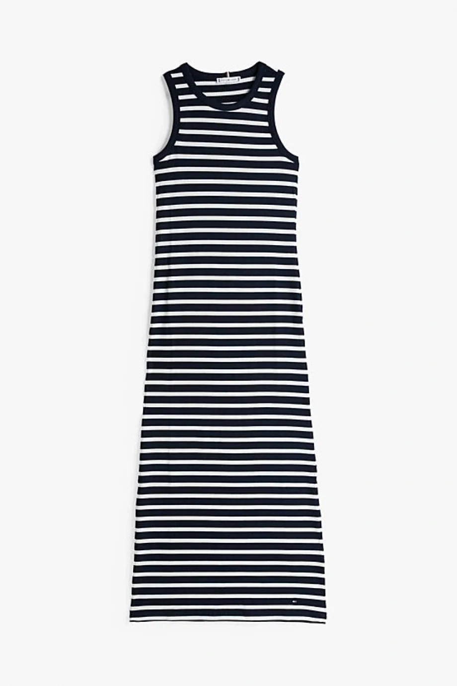 Tommy Hilfiger SLIM 5X2 RIB MIDI DRESS NS Kadın  Elbise WW0WW388380X4
