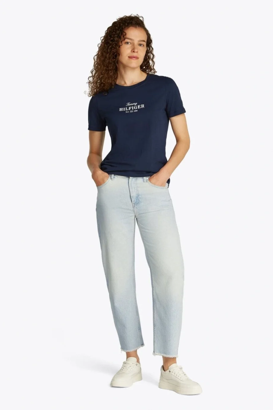 Tommy Hilfiger TAPERED RW A SKY Kadın  Jeans WW0WW443701AB