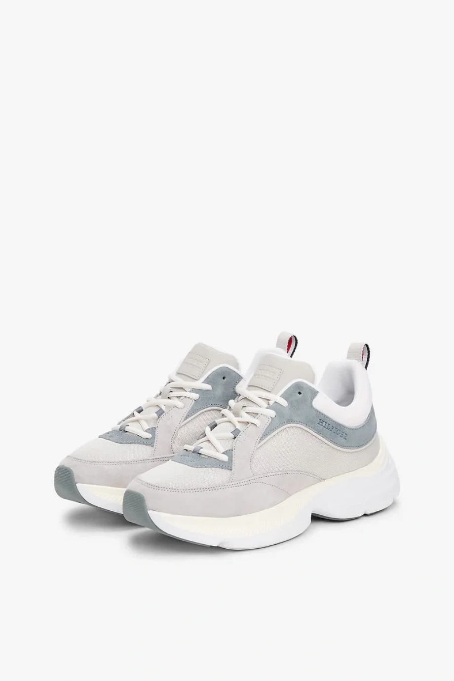 Tommy Hilfiger TH DYNAFAST PREMIUM Erkek gri Sneaker FM0FM05384PQU