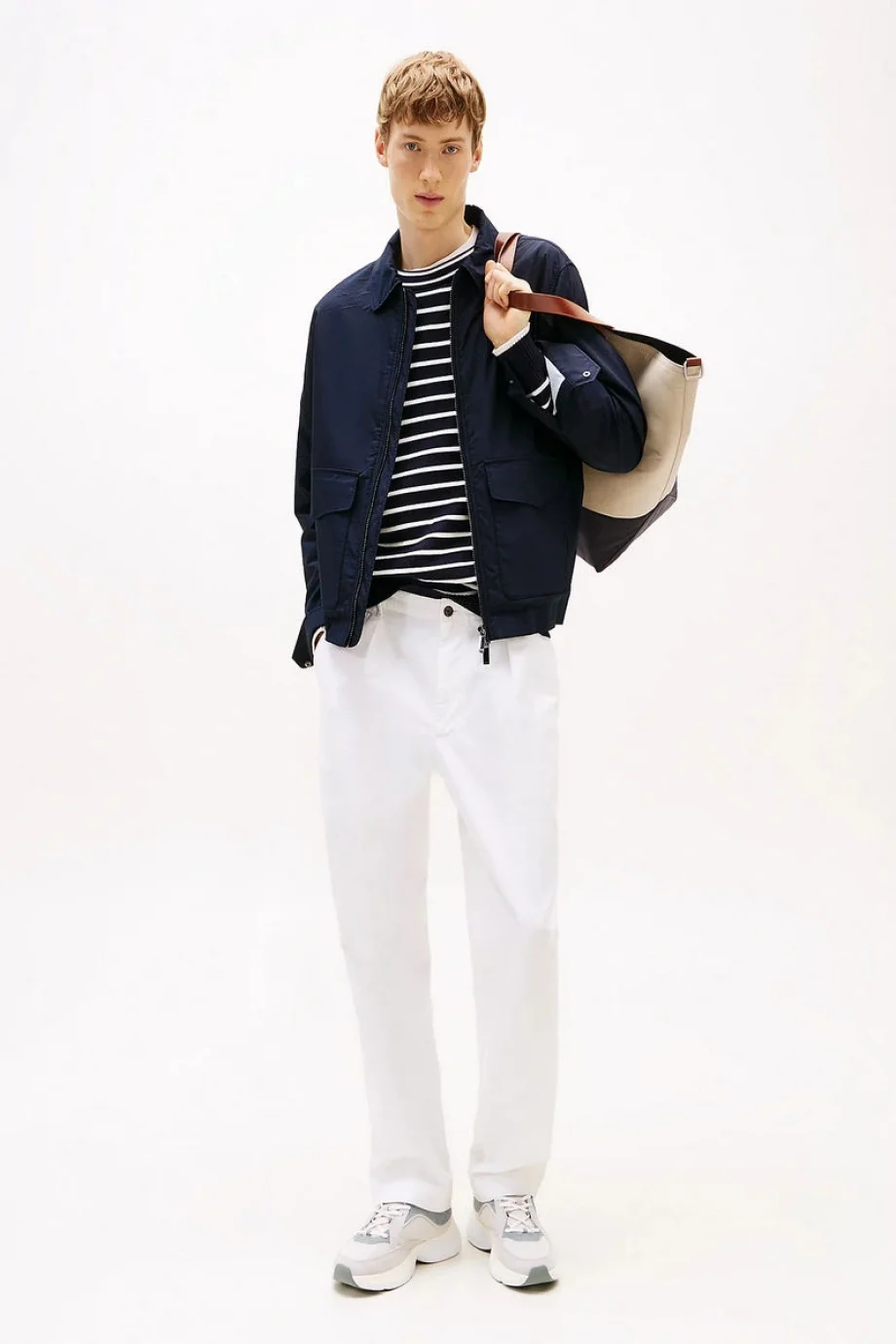 Tommy Hilfiger TH DYNAFAST PREMIUM Erkek gri Sneaker FM0FM05384PQU