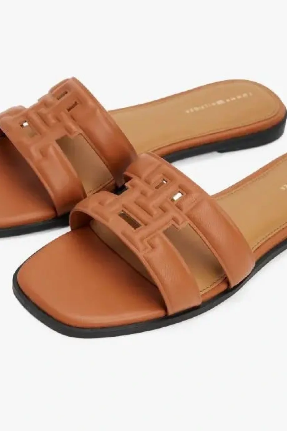 Tommy Hilfiger TH LOGO STRAP MULE Kadın  Terlik FW0FW08671GPA