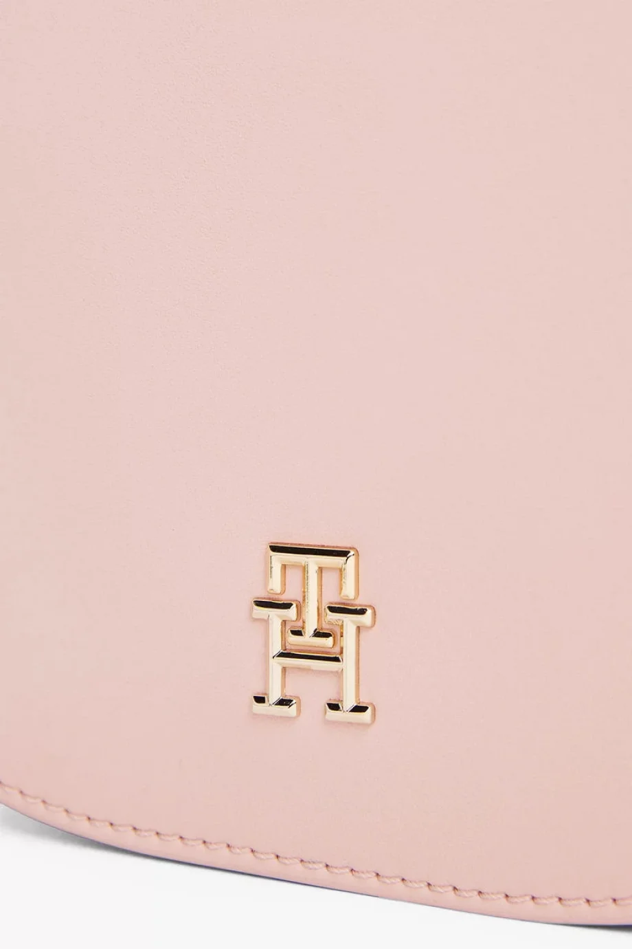 Tommy Hilfiger TH LOGOTAPE SADDLE BAG Kadın pembe Çapraz Çanta AW0AW17184TQN