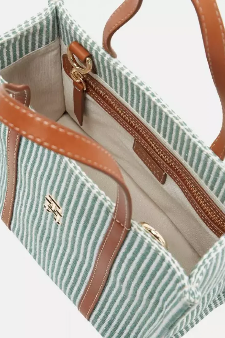 Tommy Hilfiger TH PREMIUM BEACH LE MINI TOTE Kadın  El Çantası AW0AW172080H7