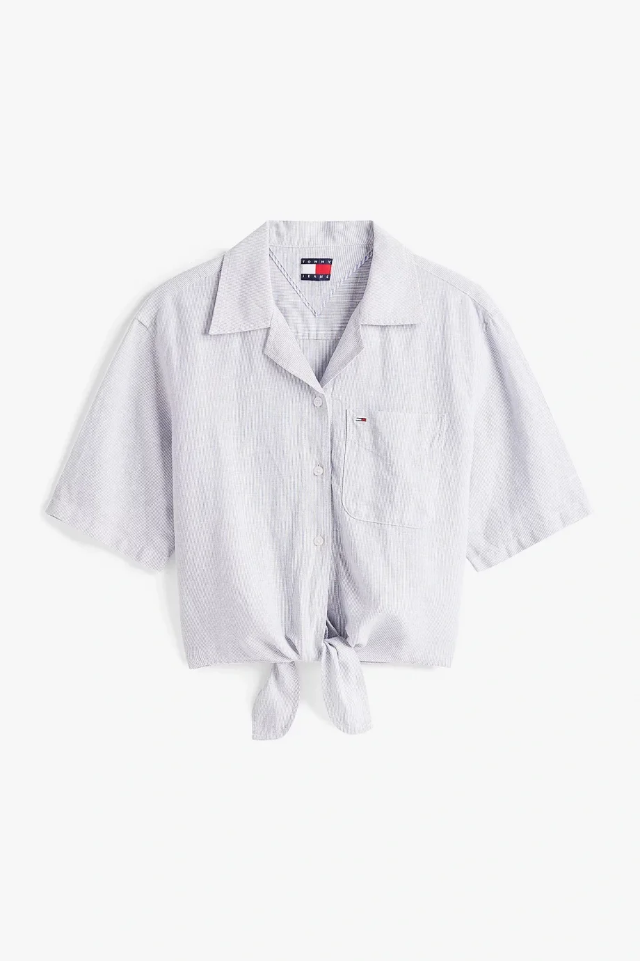 Tommy Hilfiger TJW CRP LINEN SS SHIRT Kadın  Gömlek DW0DW202860A8