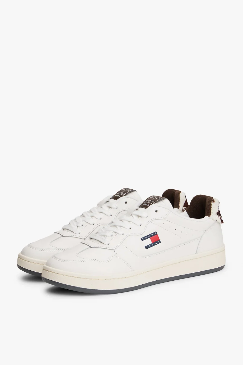 Tommy Hilfiger Archive 98 Dana Derisi Detaylı Kadın Kahverengi Sneaker EN0EN030020HF