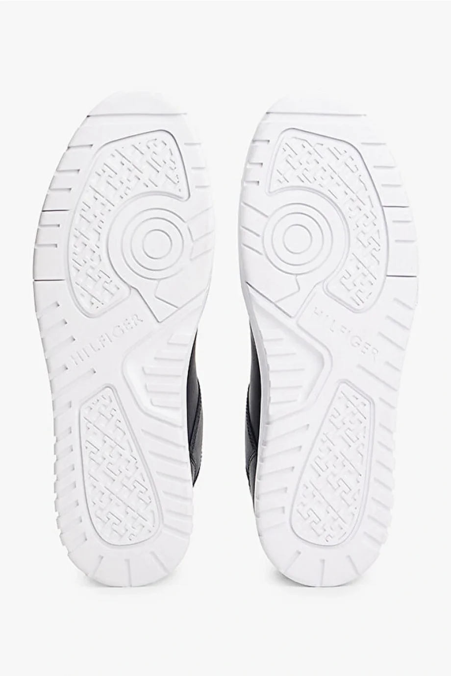 Tommy Hilfiger Erkek Basketbol Stili Deri Karışımlı Mavi Sneaker FM0FM05518DW5