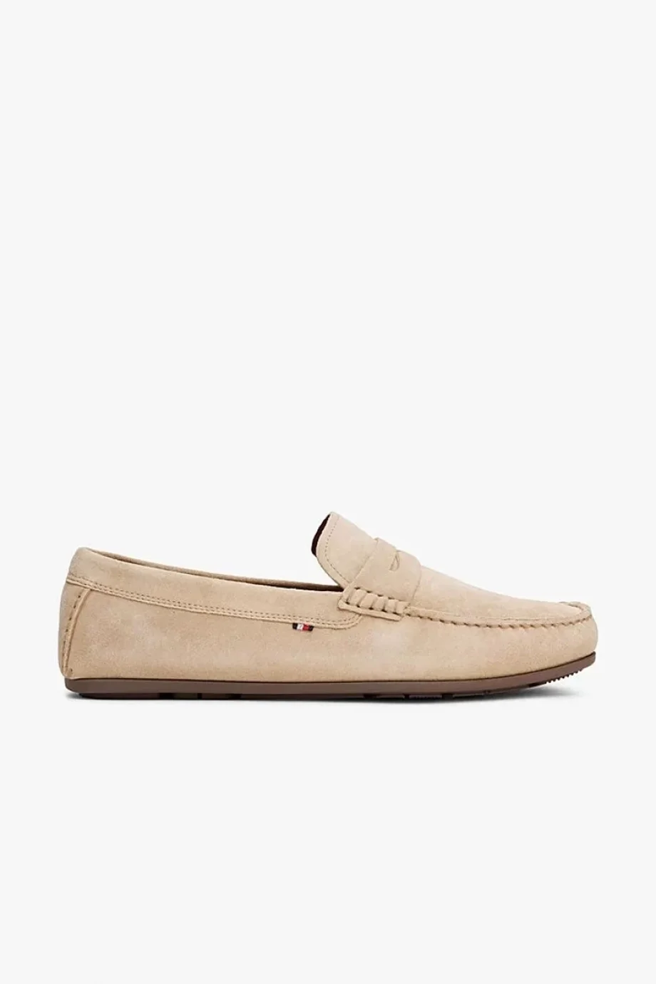 Tommy Hilfiger CASUAL HILFIGER SUEDE DRIVER Erkek  Loafer FM0FM049980F7