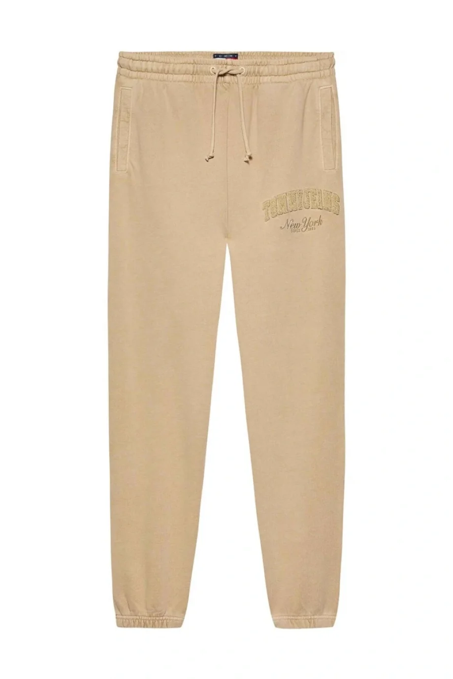 Tommy Hilfiger TJM RLX VINTAGE VARSITY JOGGER Erkek BEJ Eşofman Altı DM0DM20279ACT