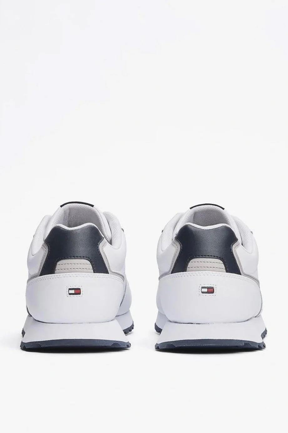 Tommy Hilfiger NEW RUNNER EVA MIX LTH FLAG Erkek beyaz Sneaker FM0FM05453YBS