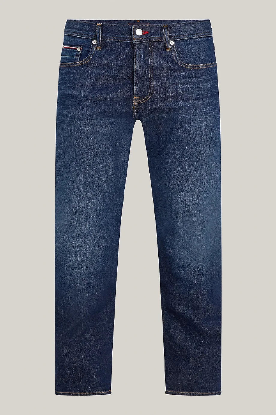 Tommy Hilfiger SLIM BLEECKER PSTR BENTON BLUE Erkek Denim Jeans MW0MW357171BN