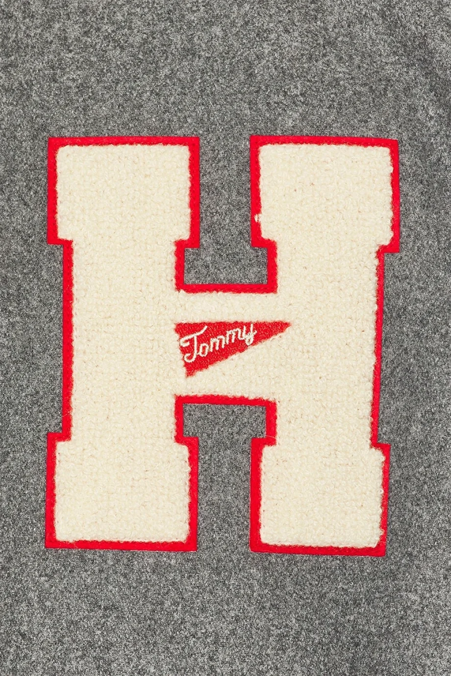 Tommy Hilfiger TJM WOOL VARSITY BOMBER Erkek gri Ceket DM0DM21268P0U