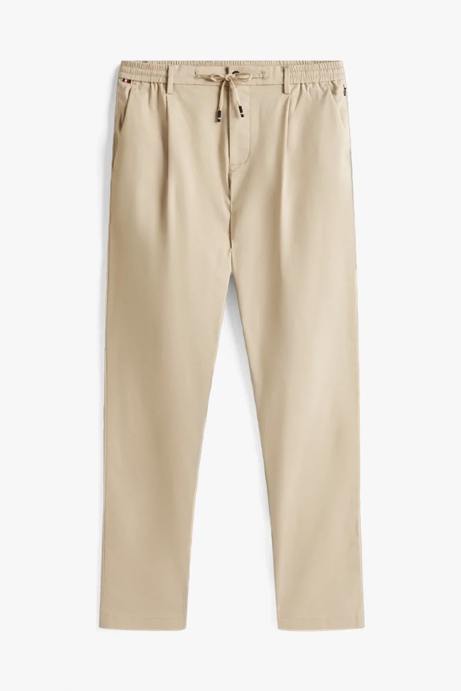 Tommy Hilfiger Erkek Harlem Tech Twill Beyaz Pantolon MW0MW39702RBT