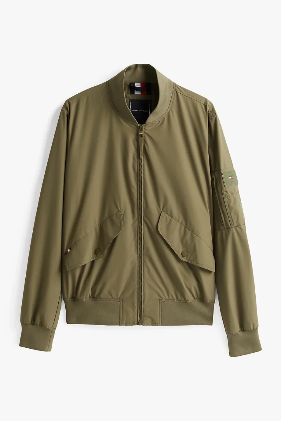 Tommy Hilfiger Erkek Katlanabilir Su Geçirmez Bomber Ceket MW0MW39629PLI