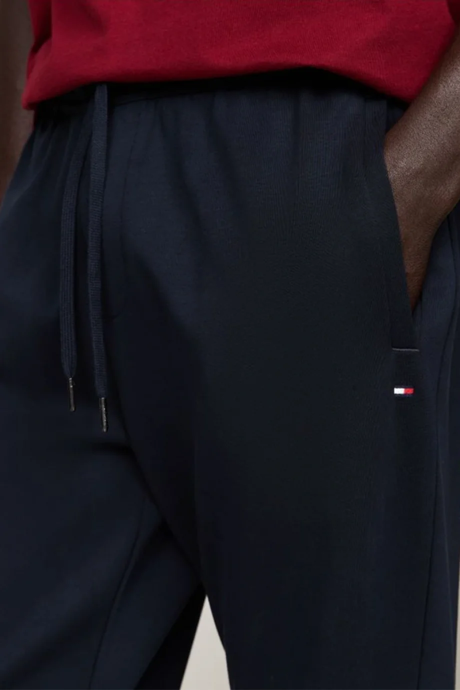 Tommy Hilfiger Erkek Klasik In Techno Mavi Eşofman Altı MW0MW37242DW5