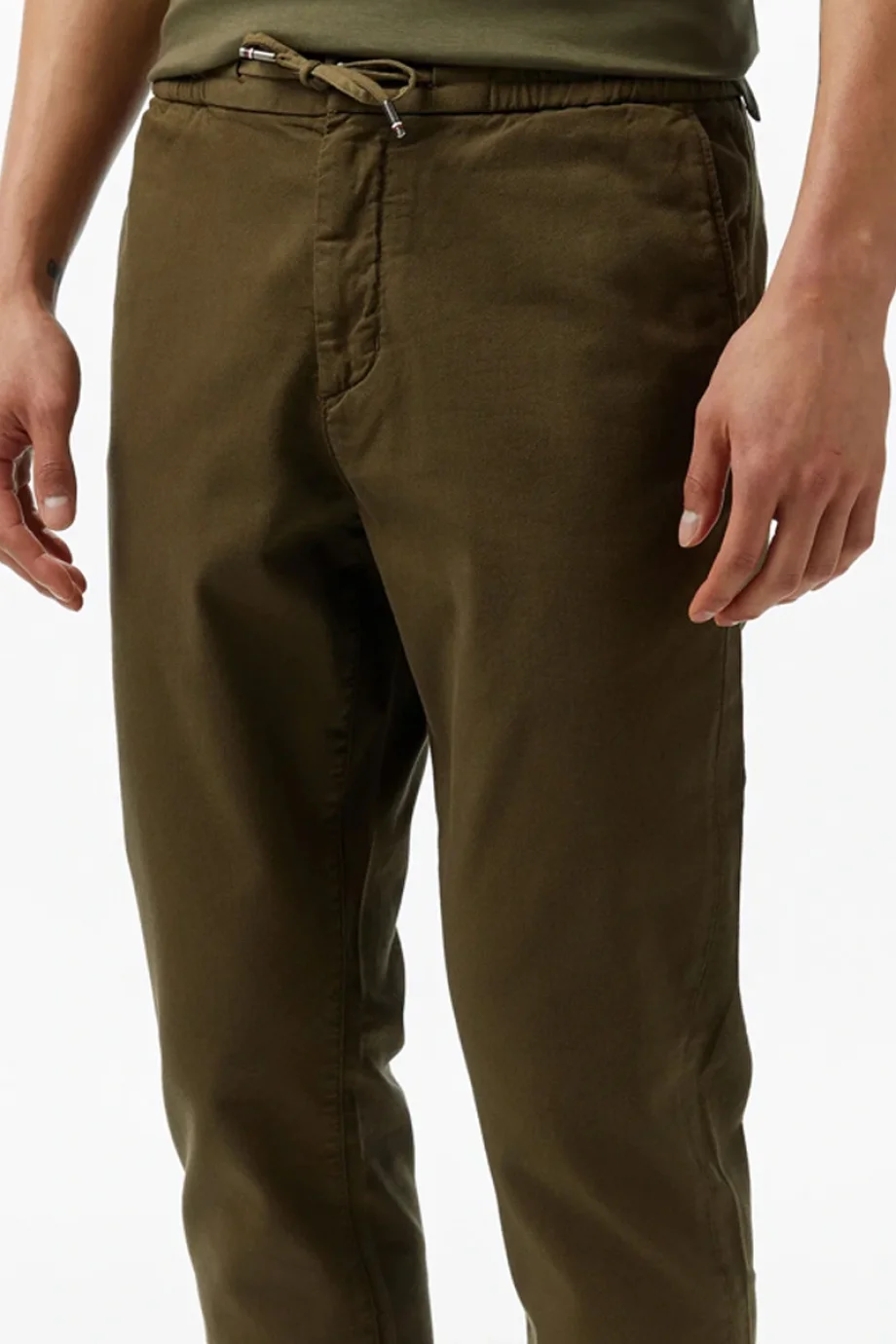 Tommy Hilfiger HARLEM 3/4 EL PO STRUCTURE GMD Erkek denim Pantolon MW0MW37719RBN