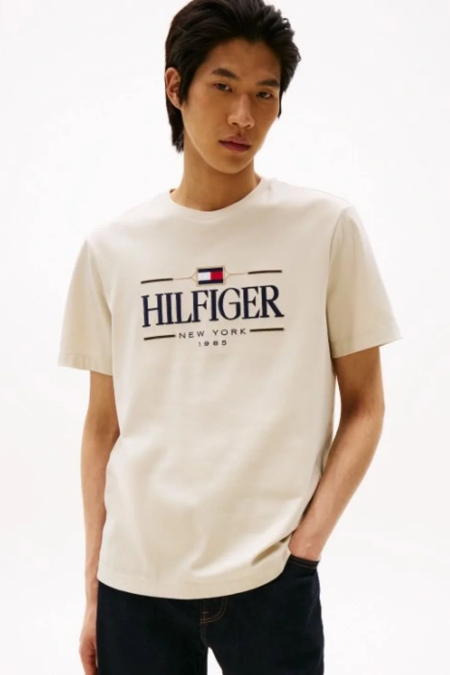 Tommy Hilfiger Icon Hilfiger Erkek T-shirt MW0MW39585ACG