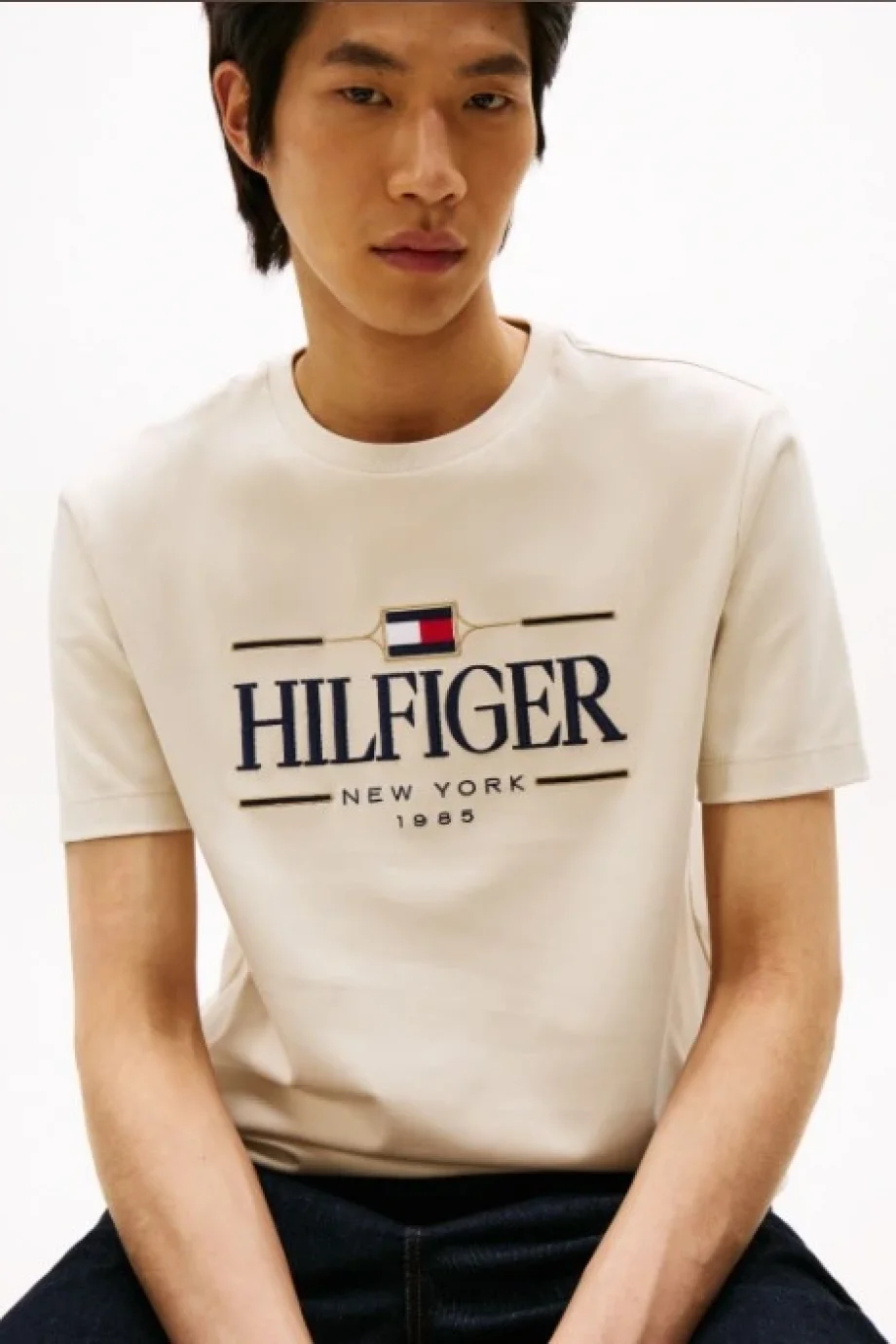 Tommy Hilfiger Icon Hilfiger Erkek T-shirt MW0MW39585ACG