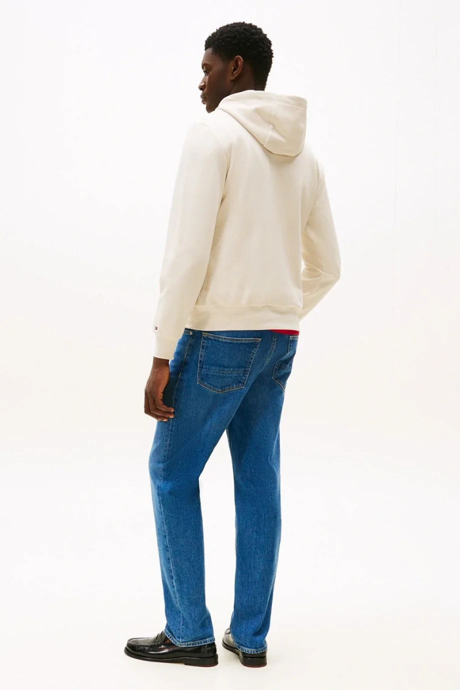 Tommy Hilfiger ICON HILFIGER HOODIE Erkek Bej Sweatshirt MW0MW39586ACG