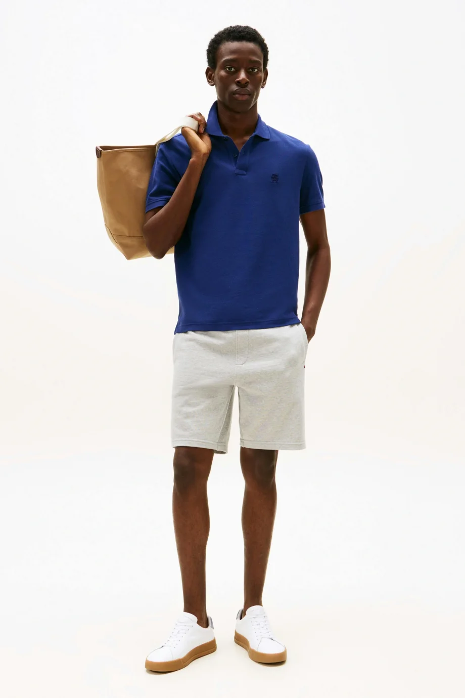 Tommy Hilfiger IMD REG POLO Erkek Mavi T-shirt MW0MW33167C7G