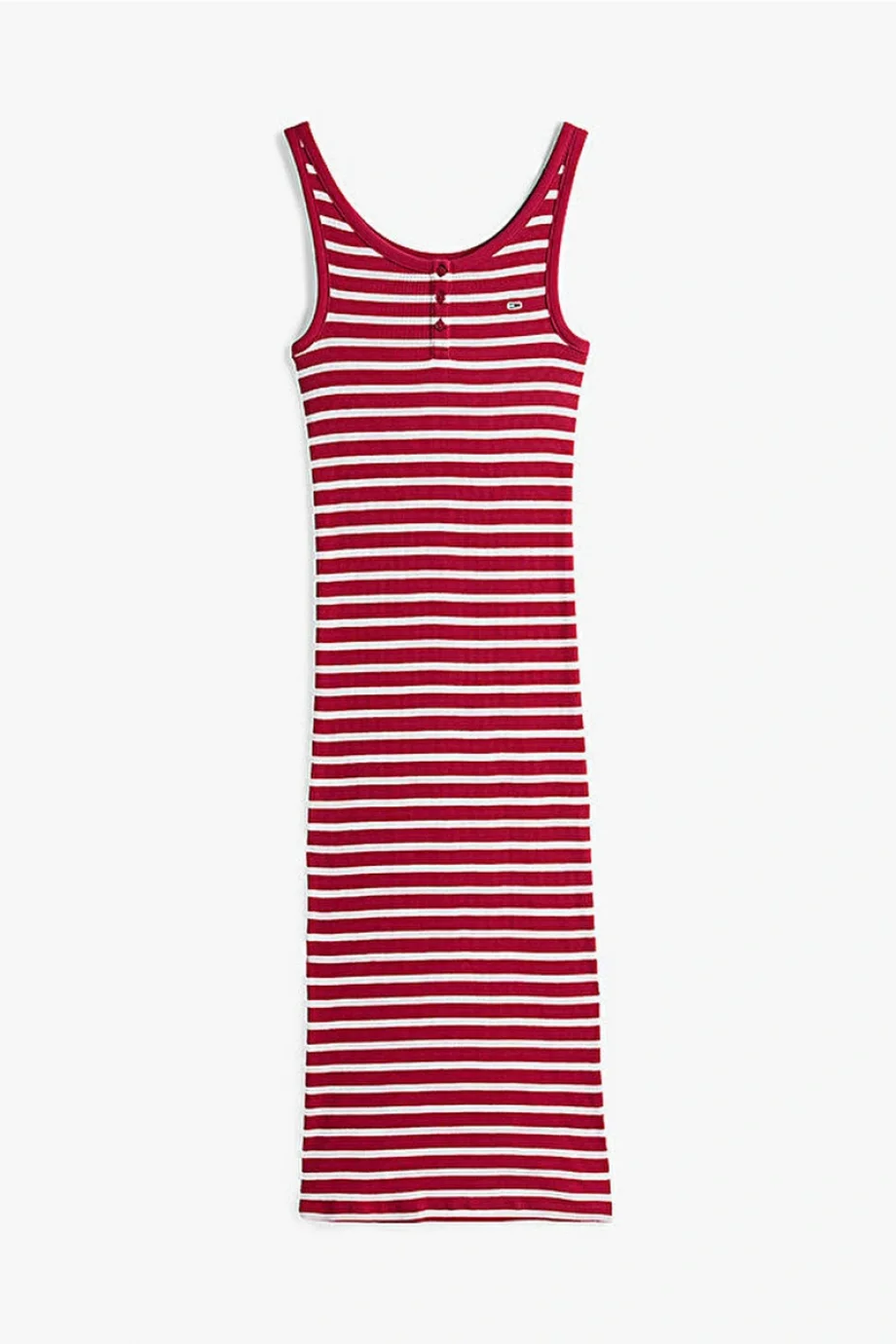 Tommy Hilfiger TJW BUTTON TANK DRESS Kadın  Elbise DW0DW19477XIP