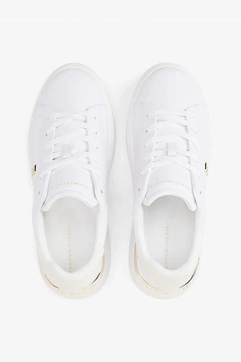 Tommy Hilfiger Kadın Moda Kort Tarzı Beyaz Sneaker FW0FW08631YBS