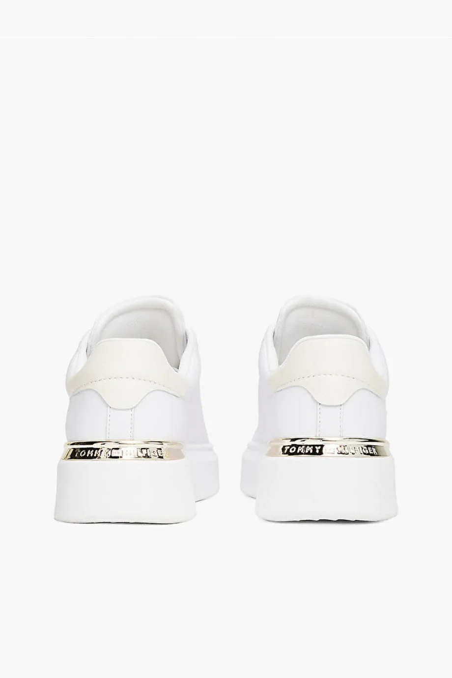 Tommy Hilfiger Kadın Moda Kort Tarzı Beyaz Sneaker FW0FW08631YBS