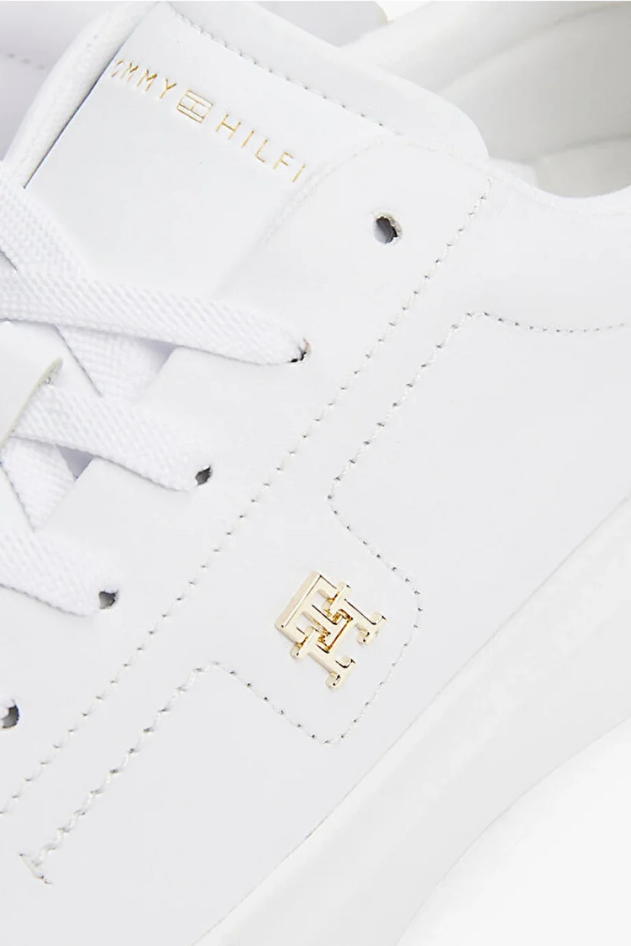 Tommy Hilfiger Kadın Moda Kort Tarzı Beyaz Sneaker FW0FW08631YBS