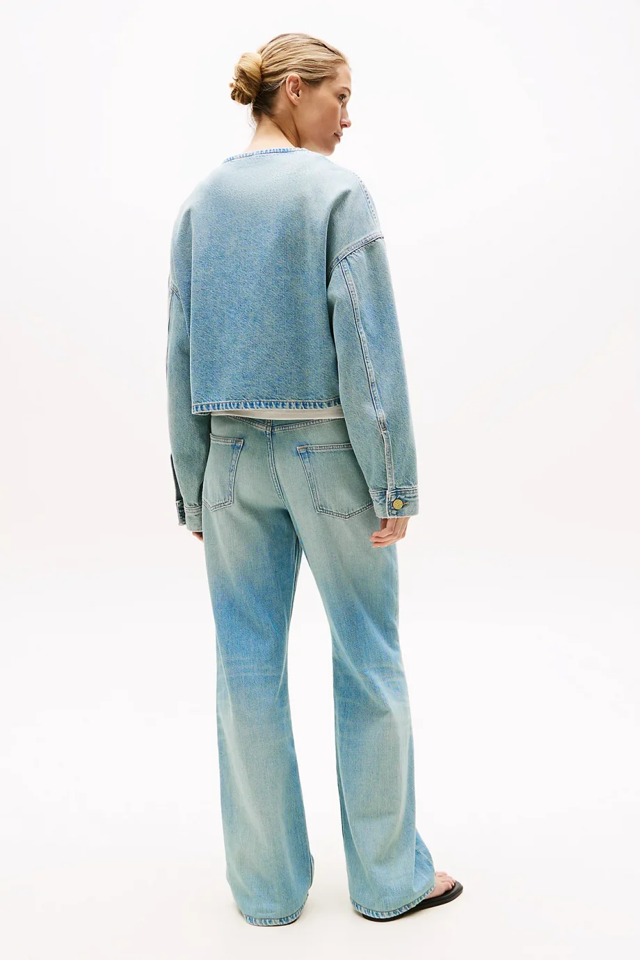 Tommy Hilfiger Lex Kısa Denim Kadın Ceket WW0WW467401A4