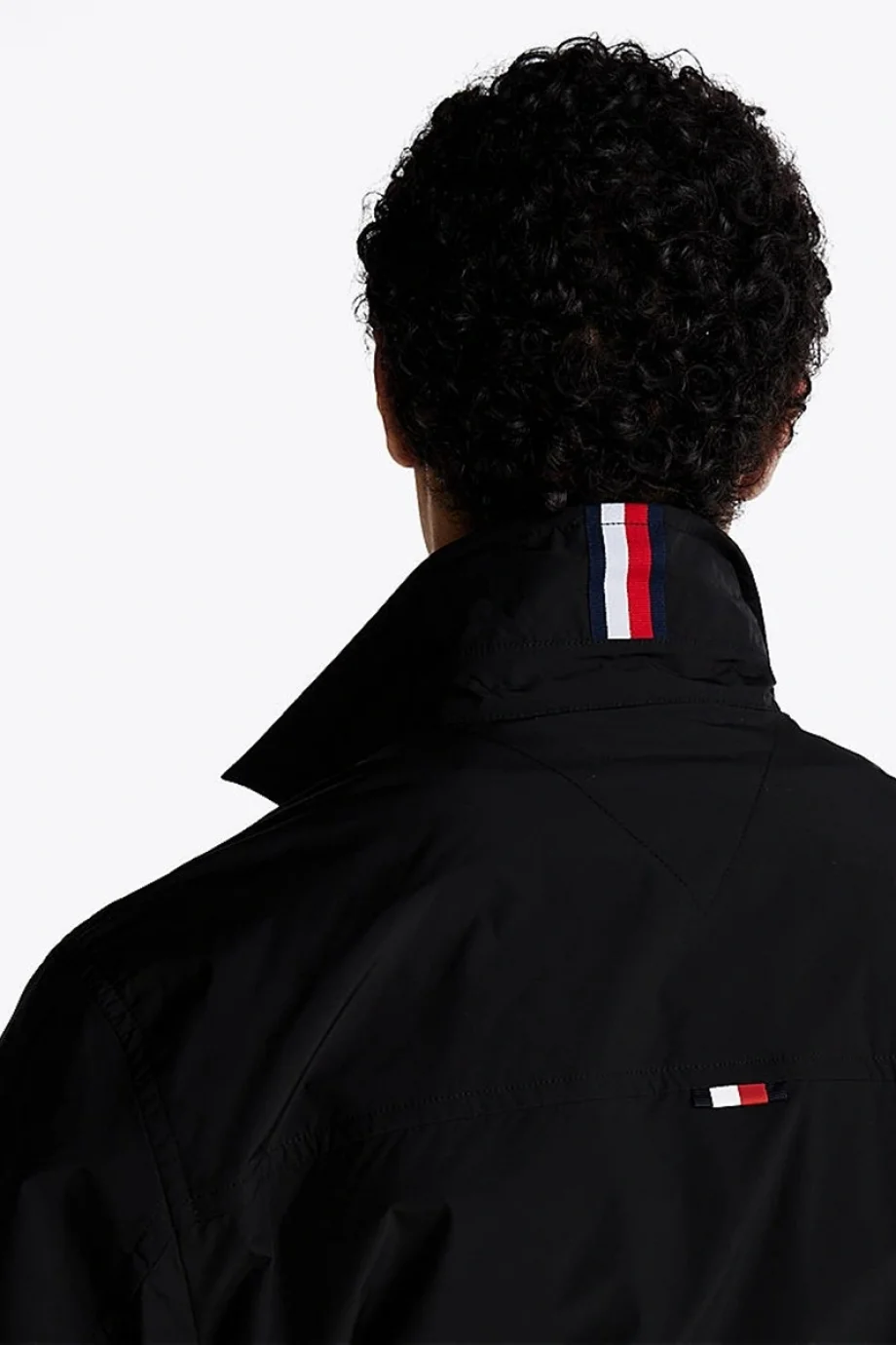 Tommy Hilfiger LW PACKABLE SHIRT JACKET Erkek Siyah Ceket MW0MW37629BDS
