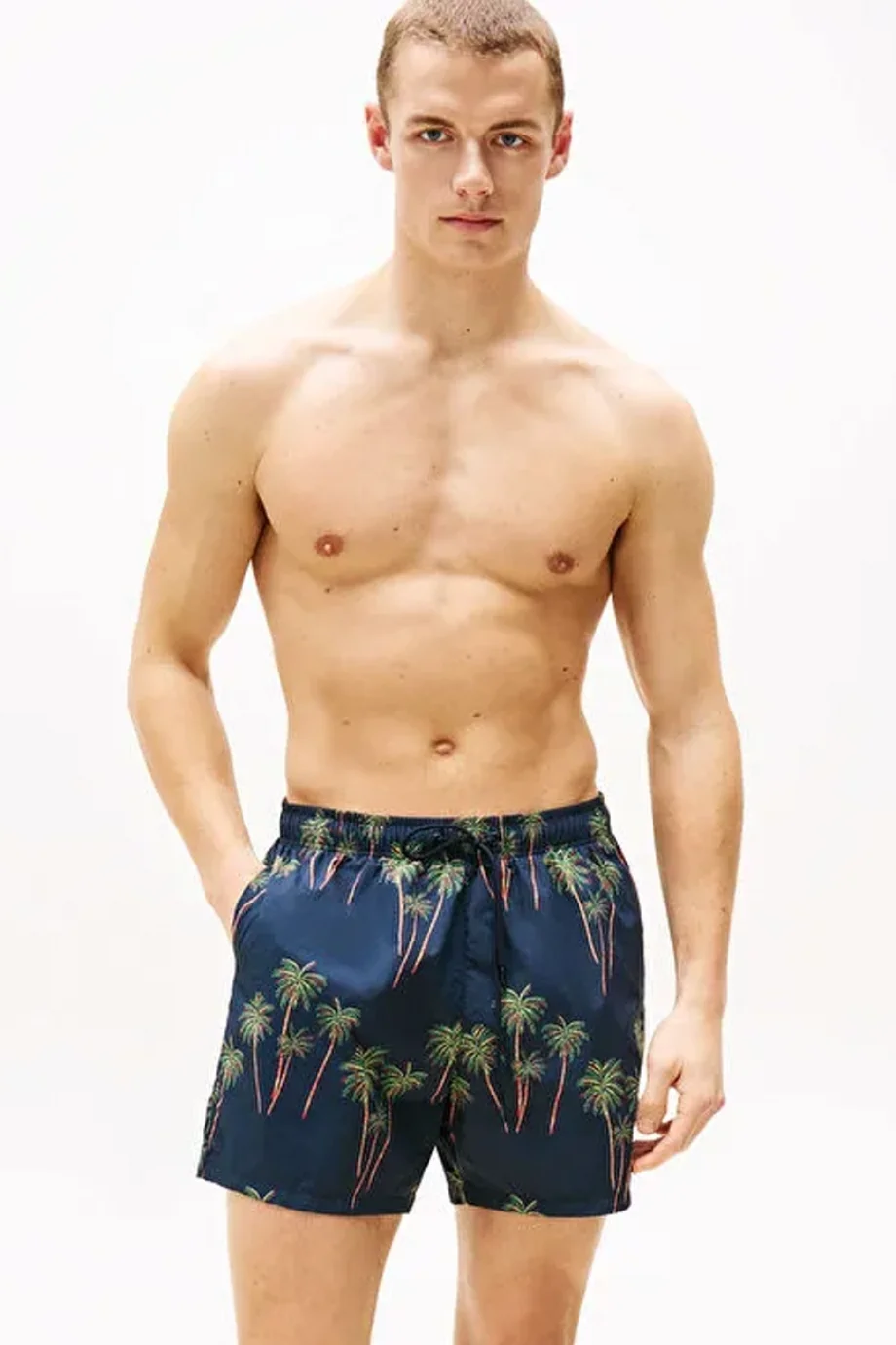 Tommy Hilfiger MEDIUM DRAWSTRING PRINT Erkek  Mayo UM0UM034910YC