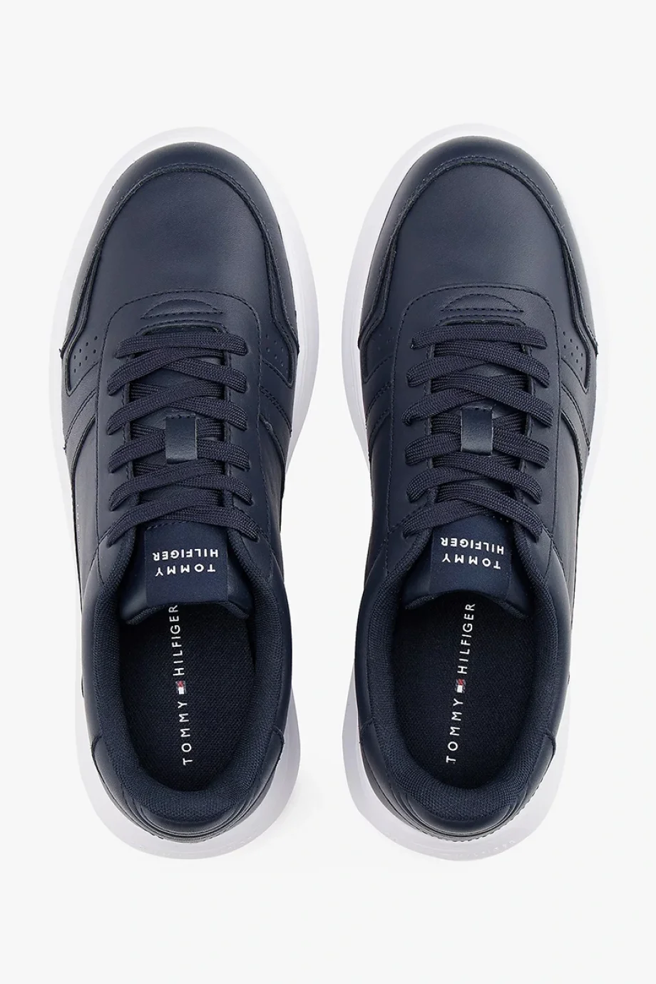 Tommy Hilfiger Modern Hafif Tabanlı Deri Erkek  Mavi Sneaker FM0FM05529DW5