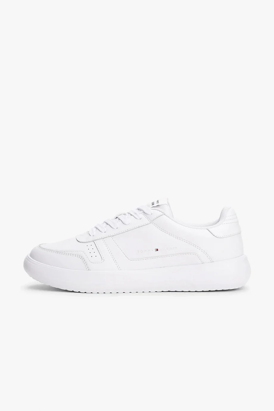 Tommy Hilfiger Modern Hafif Tabanlı Deri  Beyaz Erkek Sneaker FM0FM05529YBS