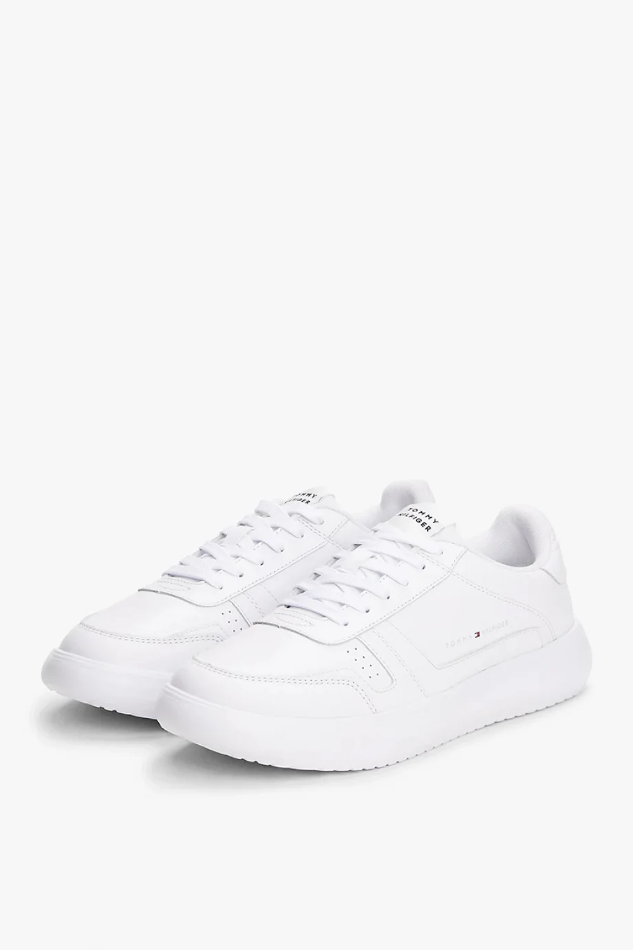 Tommy Hilfiger Modern Hafif Tabanlı Deri  Beyaz Erkek Sneaker FM0FM05529YBS