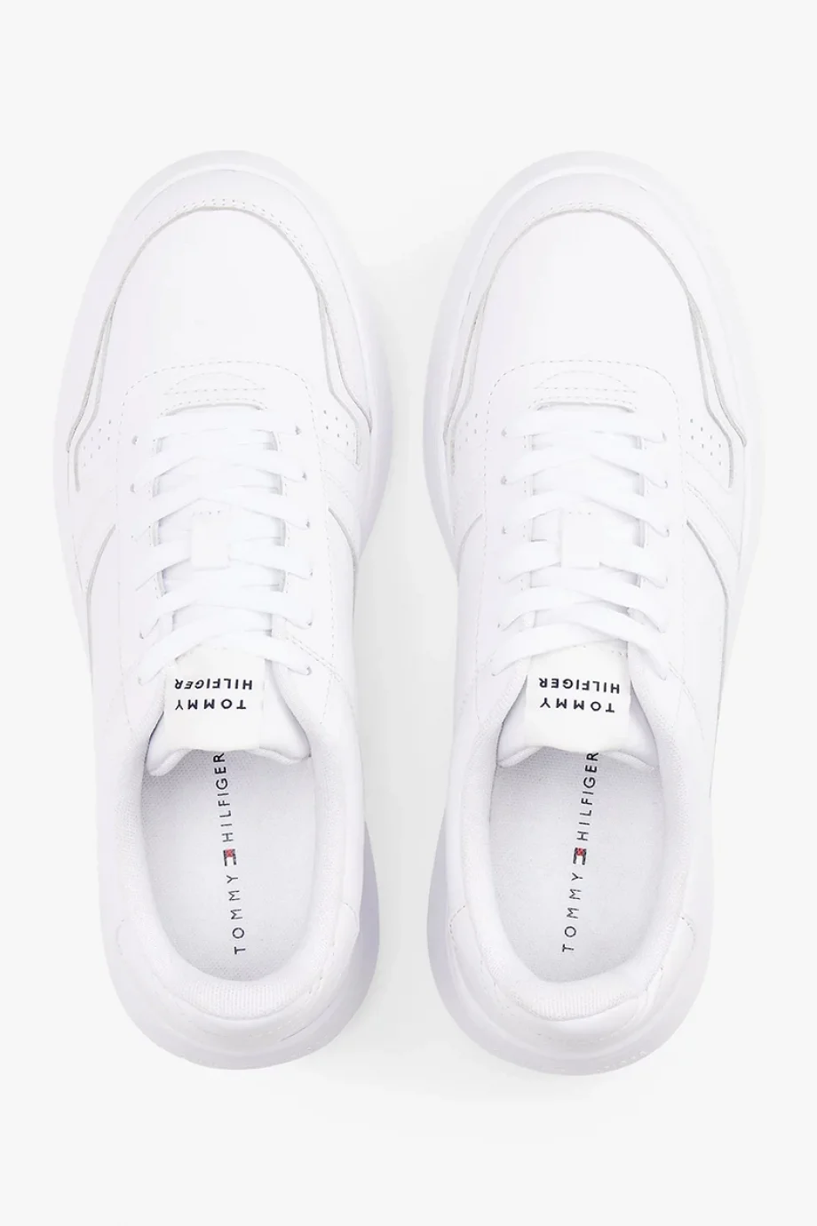 Tommy Hilfiger Modern Hafif Tabanlı Deri  Beyaz Erkek Sneaker FM0FM05529YBS