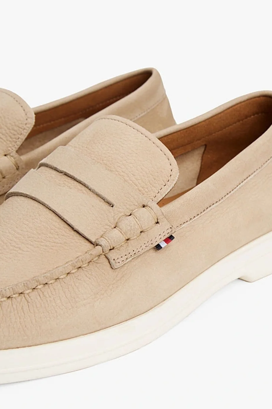 Tommy Hilfiger TOMMY HILFIGER NUBUCK P LOAFER Erkek  Loafer FM0FM05350AEG